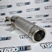 Даунпайп на BMW N55 f20 f30 f32 f34 f36 2014-2018 с Heat shield